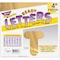 Trend Enterprises Gold Metallic 4 Casual Uppercase Ready Letters, 71 Per Pack, PK3 T479 - alternate 6